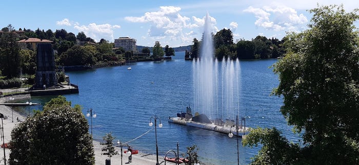 Pallanza: riparte la fontana a lago 