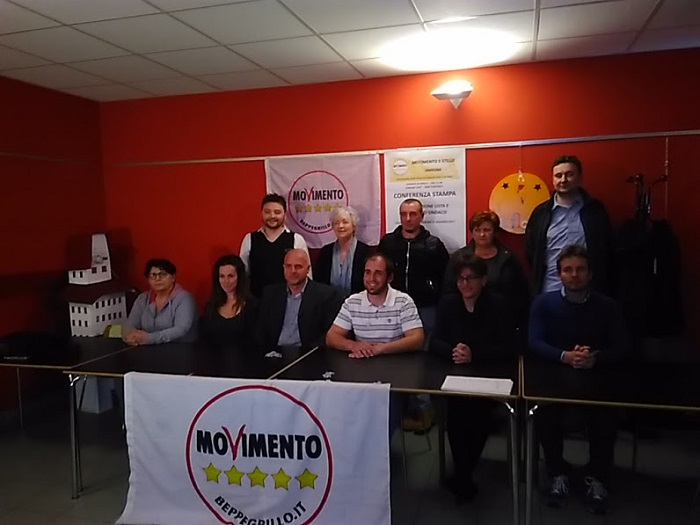 Presentata la lista “Movimento 5 Stelle  Omegna” a sostegno di Fabrizio Sbriglia