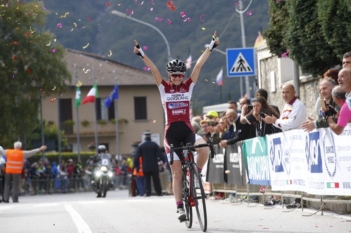 Francesca Barale domina nella Cesano Maderno-Ghisallo