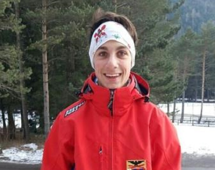 Il vigezzino Francesco Gnuva si impone nel campionato regionale di sci nordico