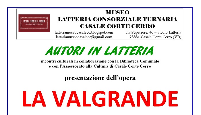 Don Andrea Primatesta presenta, a Casale, il libro sulla Valgrande