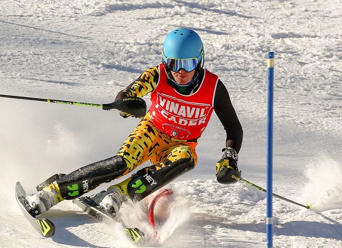 Luca Brusa secondo nello slalom di Montecampione. Quarta Martina Marangon