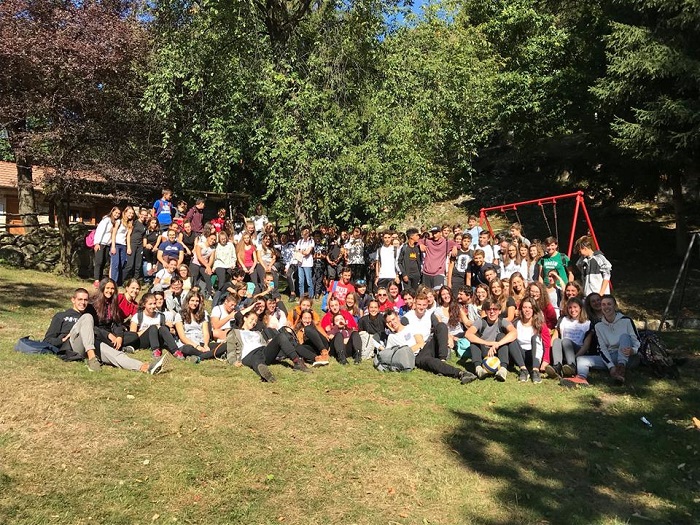 All'Alpe Mastrolino di Omegna il benvenuto ai "primini" del Liceo Gobetti
