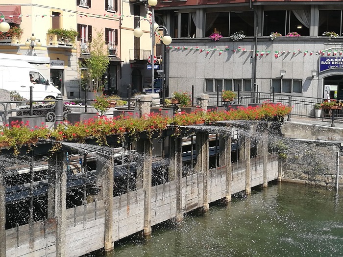 Omegna: tornano le fontane in largo Cobianchi