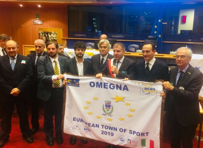 L'Eurodeputato Alberto Cirio si complimenta con Omegna, città Europea dello sport 2019