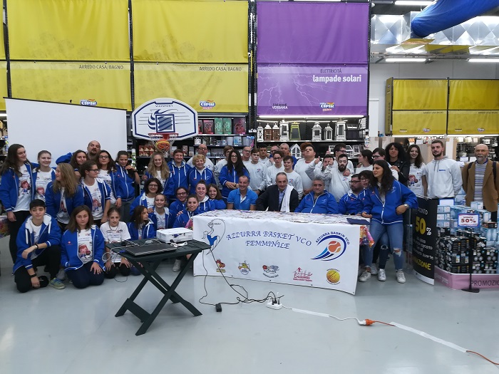 Presentate a Verbania le squadre di Azzurra Basket Vco