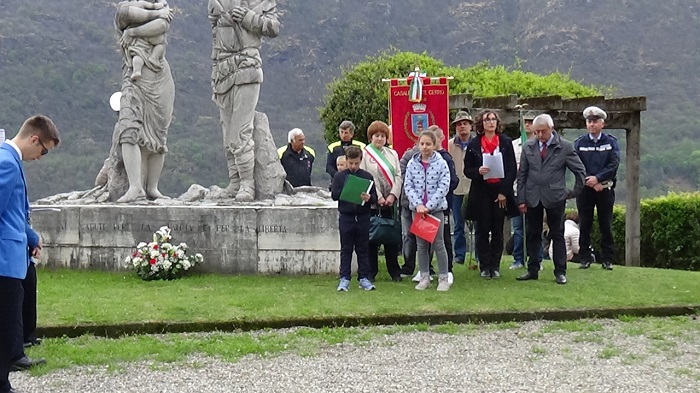 Le celebrazioni del 25 aprile a Casale Corte Cerro