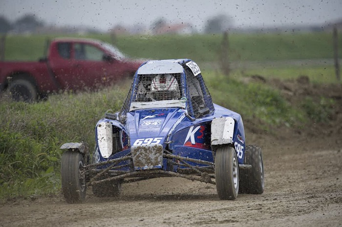 Gabriel Di Pietro secondo all'Autocross dell'Adriatico. Foto
