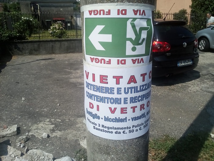 Arriva il Giro Rosa ad Omegna e c'è il divieto di utilizzare recipienti in vetro
