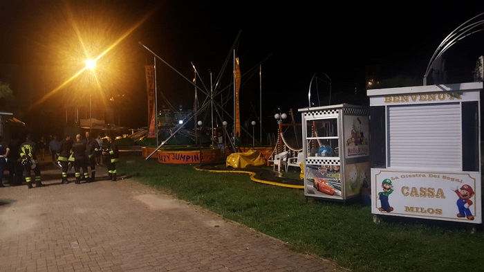 Salta il contatore delle giostre al Forum di Omegna e la serata termina prima