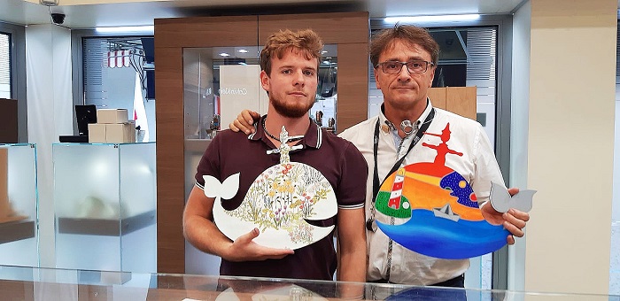 Il 30 novembre l'asta per le balene che ad agosto hanno animato il Forum di Omegna