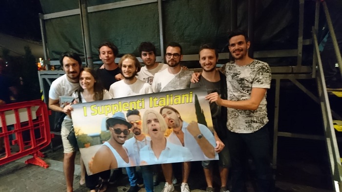 La "scuola" di Lorenzo Baglioni sul palco di San Vito. Foto e Video