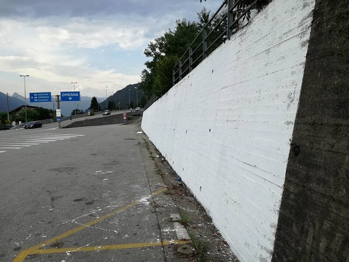 Murales di Borca, l’Amministrazione replica: “L’imbiancatura non sottintende nessuna decisione politica”
