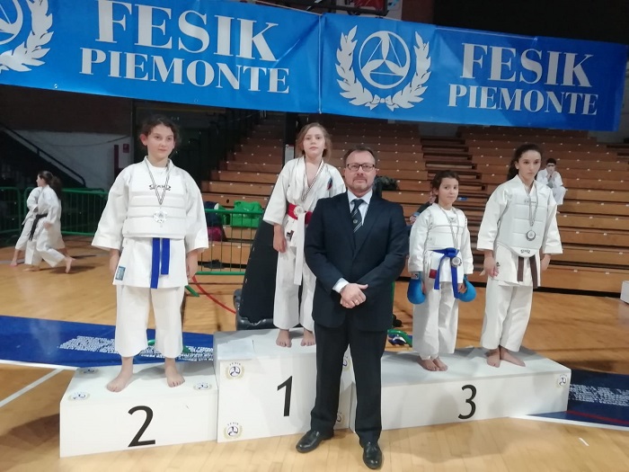 Un oro e due argenti per la Nenryu Verbania alla Christmas Cup Piemonte. Foto