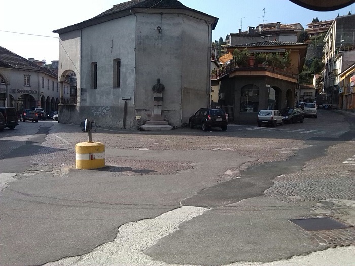 Il 6 novembre iniziano i lavori in piazza Beltrami a Omegna