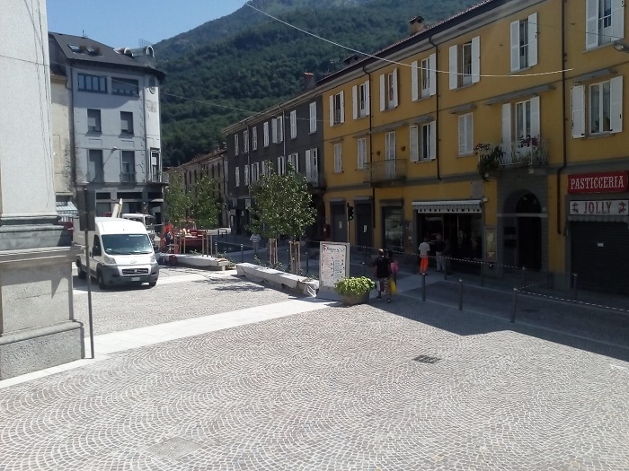 Stanno per terminare i lavori di Piazza Beltrami che sarà inaugurata domenica 19