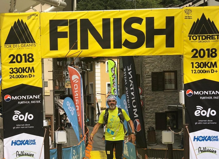 Ventinovesimo posto assoluto per il mergozzese Pierluigi Piralla al Tor des Geants