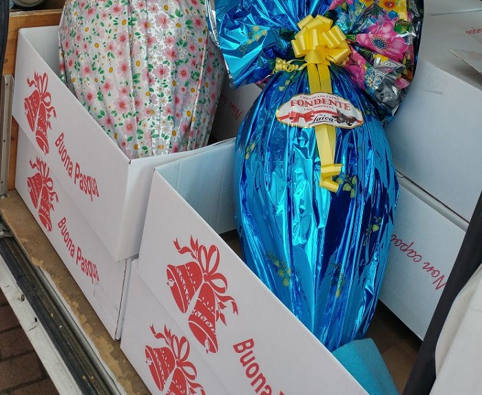 17.000 euro in beneficenza dalla vendita delle uove di Pasqua