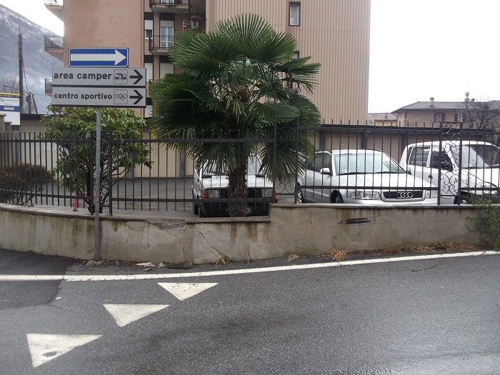 Quel muretto di Bagnella tanto "amato" dai camionisti...