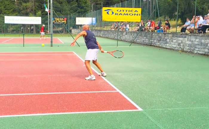 Pienone di iscritti al torneo di tennis di ferragosto in Vigezzo