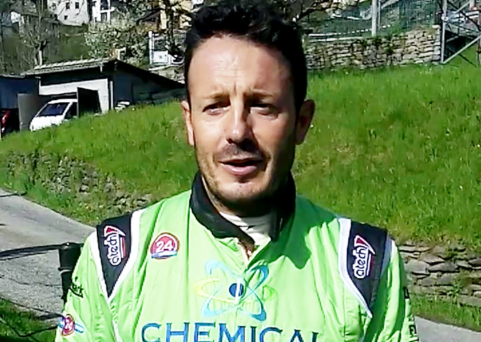Caffoni commenta l'incidente: “Niente di grave, auto contro il guard rail”. Videointervista