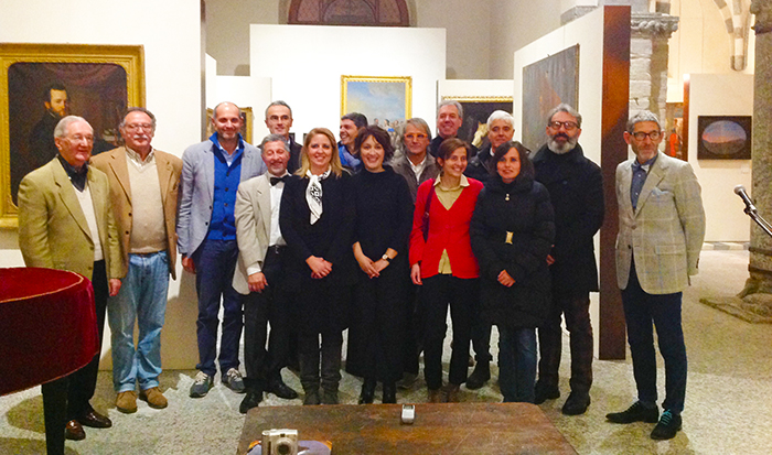 Inaugurata a palazzo San Francesco la mostra "Peintres de  famille”. Video e fotogallery