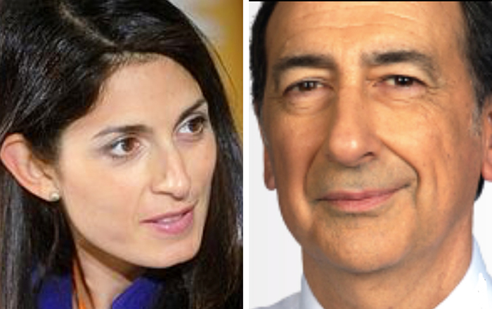 I sindaci sotto assedio di Roma e Milano nel nuovo editoriale di Max Polli