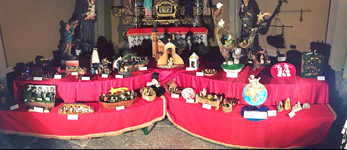 Mostra di presepi nella chiesa di San Lorenzo a Bognanco - Fotogallery