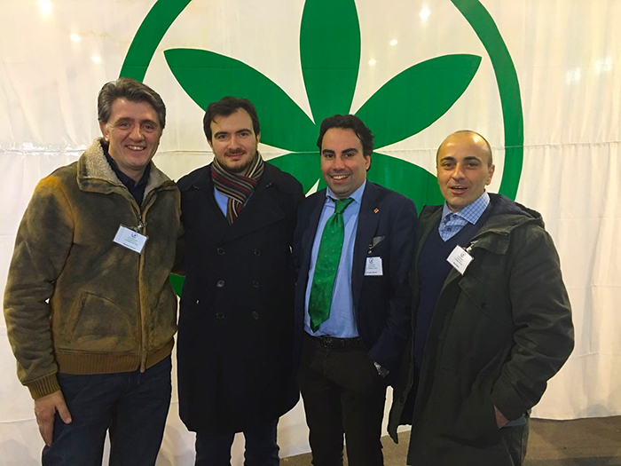 Leghisti ossolani a Collegno a sostegno del neo segretario piemontese Molinari
