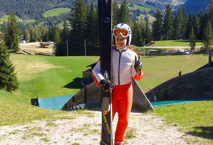 In Val di Fiemme la combinata nordica parla ossolano