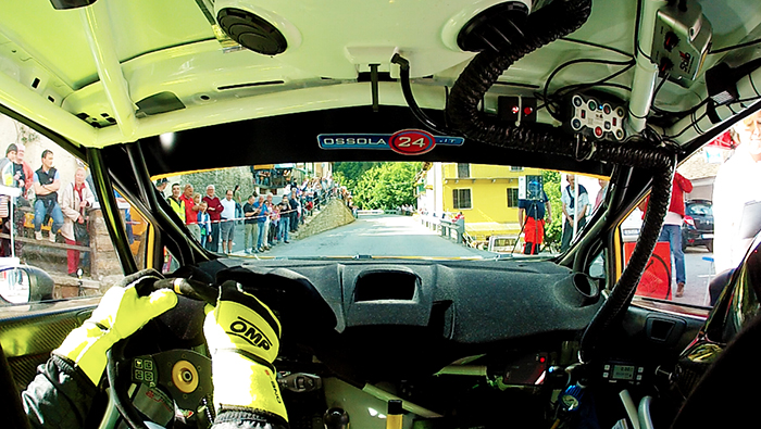 Eccezionali camera car! Salite con noi sull'auto di Caffoni- Grossi. Video