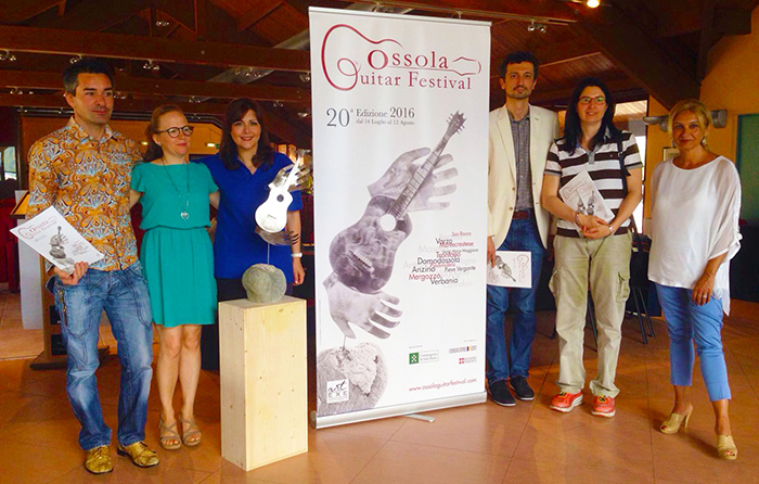 Ventesima edizione del Festival chitarristico dell'Ossola con 13 concerti estivi. Videointervista