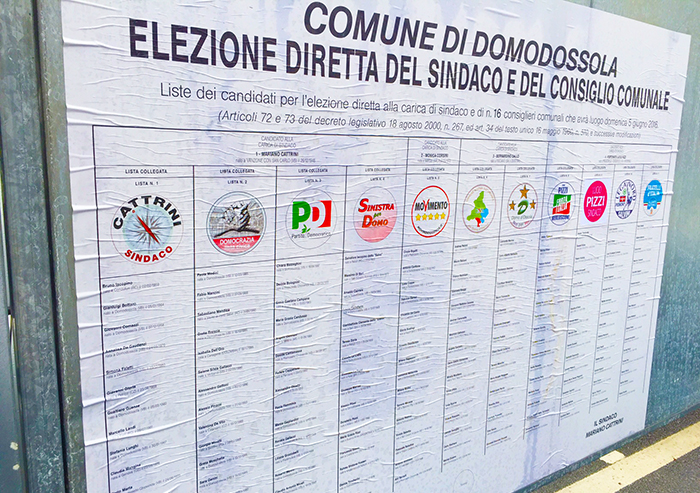 Ecco i dati delle affluenze ai seggi nei comuni ossolani. Record a Borgomezzavalle col 79,64%