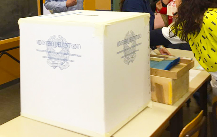 E' al 46,1% l'affluenza alle urne dei domesi alle ore 19