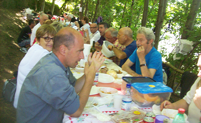 A Cosasca Monte la Festa della Madonna delle Grucce. Foto