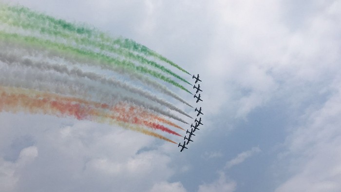 Arona riprenota le Frecce Tricolori: nuovo show nel 2018