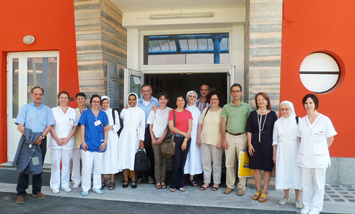 Delegazione del Cottolengo di Torino in visita alla Riss di Premosello