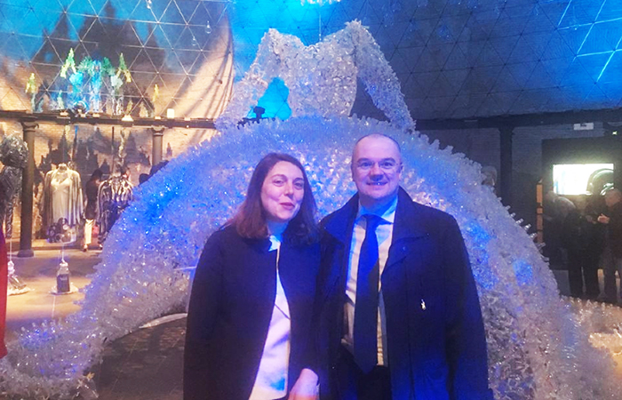 A Roma van di moda i... “Borghi” ossolani. Enrico al vernissage di Enrica alle Terme di Diocleziano