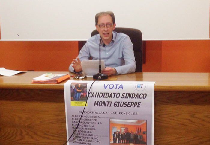 Giuseppe Monti ha presentato il suo programma elettorale per Premosello