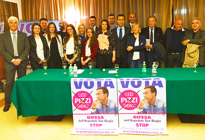 Lucio Pizzi ha presentato i sedici candidati consiglieri della sua lista