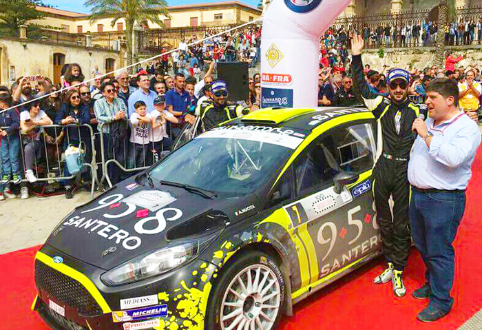 Rally: eccezionale, il crevolese Andrea Nucita secondo assoluto alla Targa Florio