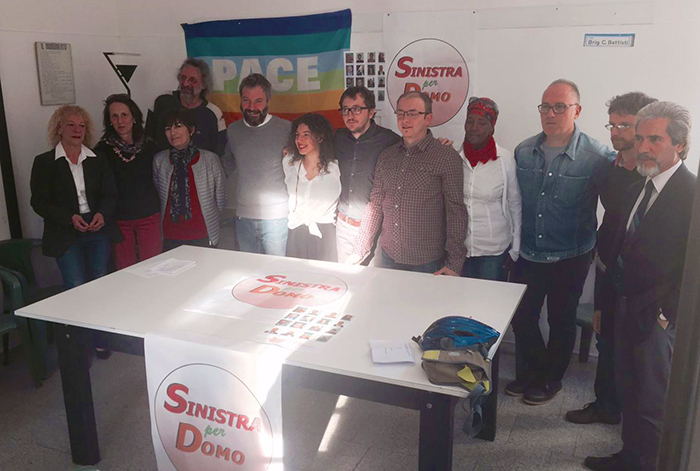 Presentati i candidati di “Sinistra per Domo” a sostegno di Mariano Cattrini sindaco