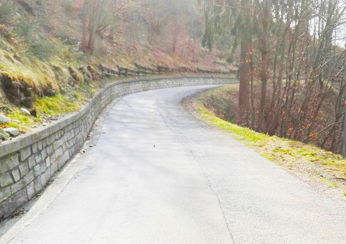 Gara d'appalto per le strade frazionali, Patelli rivendica il lavoro fatto: “La strada per Monteossolano è bellissima”. Fotogallery