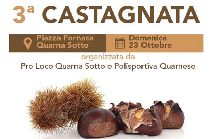 Castagnata con Pro loco e Polisportiva a Quarna Sotto 