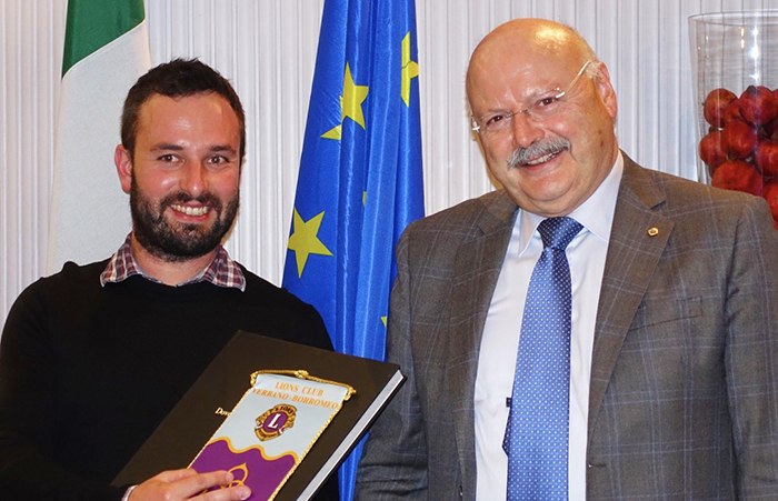 Il Bettelmatt presentato dal produttore Luca Olzeri ai Lions Borromeo
