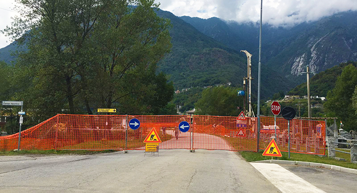 Di nuovo chiusa la strada tra Crevola e Montecrestese