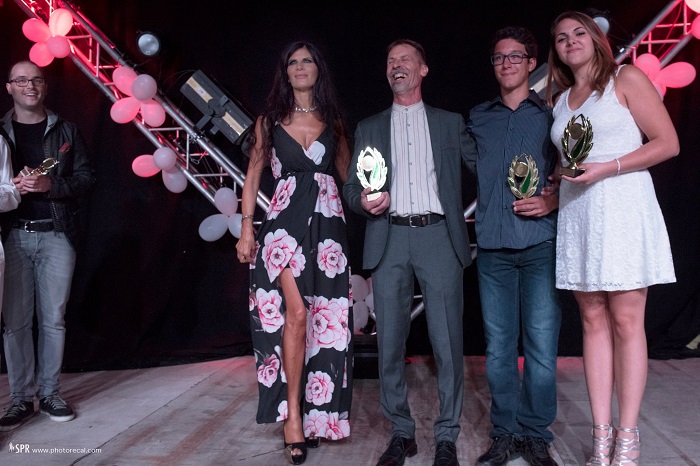 Pamela Prati ospite al Festival Voci Nuove. Vince Gregory Fontana di Cannobio. Foto