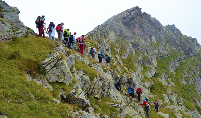 Escursione ai laghetti del Ligher per il cai Macugnaga. Fotogallery