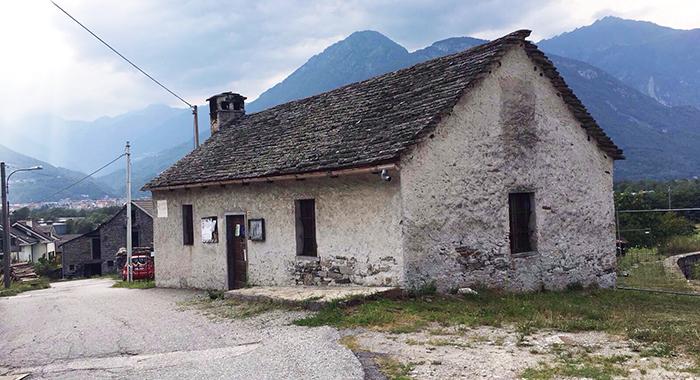 La vecchia latteria di Melezzo donata al comune affinchè possa rivivere