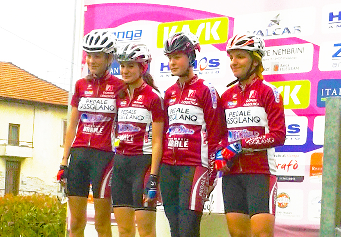 Pedale Ossolano: buon piazzamento per Francesca Barale a Piasco
